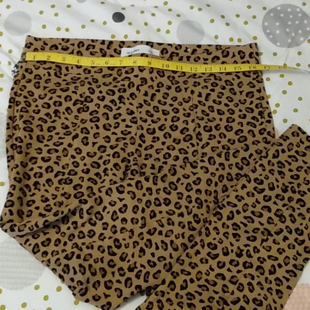 Leopard print pants